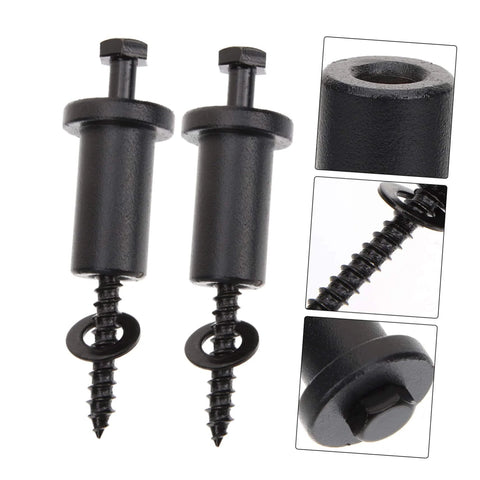4 Set Barn Door Hardware Kit With Sliding Track Spacers And Stoppers Carbon Steel Connectors For Wall Repair And Track Upgrade Heavy Duty Durable Barn Door System, black carbon steel stoppers and screws