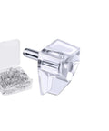 50 Pack 5mm Clear Plastic Shelf Pegs With Steel Core For Cabinets, Kitchen, Bookcases, And Closets Replacement Shelf Holders