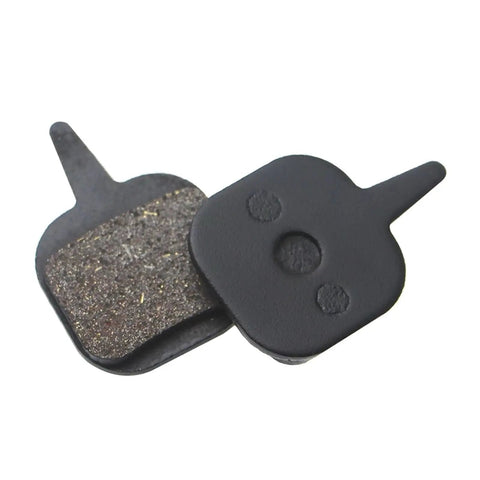 Heavy Duty 10 Pair Sintered Bicycle Disc Brake Pads Serve Up Killer Bite And Zero Squeal For Mtb Trails And Daily Cruising Compatible With Aquila Io Hydraulic Mechanical Brakes 375 X 25 Mm close-up view of two brake pads