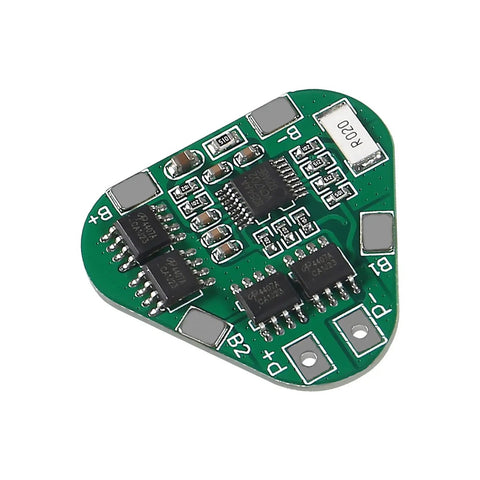 Six Pack 3S 8Amp 12V 18650 Lithium Battery Protection Board BMS Module, 3-cell circuit board for efficient battery management.
