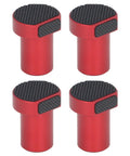 Four Pack Aluminum Alloy Bench Dogs Clamp With Non Slip Pads For Woodworking Tables 19mm And Three Quarters Inch Size Secure Grip