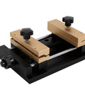 Double Track Aluminum Laser Cutting Clamp For Engraving Anodized Gold Thin Sheet Holder 4.72x4.72 Inch Clamping Range Quick Setup Shop Ready Pro Grade For Laser Marking Machine Fixture, gold clamp