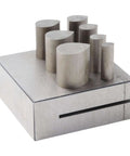 Shaped Punch Die Disc Cutter Set for Jewelry Making, Go-To 7 Piece 45 Steel Disc Cutters with Flat Bottom for Crafting