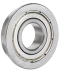 Set Of 10 Premium F6900ZZ Ball Bearings With Double Seals Rated For High Speed Smooth Operation In Light Industry Projects Plus Steel Build And 10x22x6mm Size close-up view of a F6900ZZ ball bearing featuring double seals.