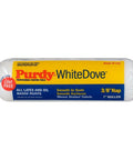3/8 Inch Nap 7 Inch White Dove Roller Cover Case Of 24 High Density Woven Dralon Blend for lint-free painting.