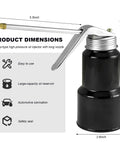 8 Oz Capacity Handy Auto Lubrication Pump Oiler Can With Handle And Straight Spout High Pressure Quick Dispense for maintenance