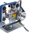 Heavy Duty 1x30 Belt Sander And Disc Grinder With Brushless Motor For Desktop Woodworking, showing compact design and sanding belt.
