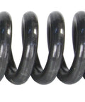 Close-up of Heavy Duty C11 Sectional Drain Cable 1 1/4 Inch By 15 Foot showing coiled steel design for snaking blocked drains.