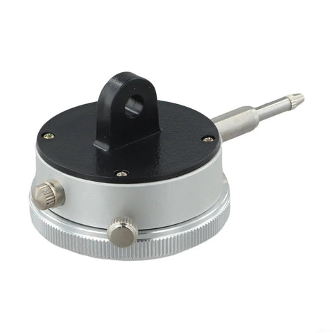 Magnetic Base Stand With Fine Adjustment For Dial Indicator, Built Tough With 60Kg Holding Power, V Groove For Cylindrical Surfaces, 0 To 10mm Gauge Range, Metal Inspection Tool For Precise Measurements, metal base with fine adjustment arm