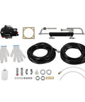 Outboard Hydraulic Steering Kit For 90HP Or Less Boats With Helm Pump And Hydraulic Cylinder Includes Steering Hose array