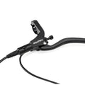 Four Piston Hydraulic Disc Brake Replacement Kit For X1S E Bike Upgrade lever component, close-up view front angle