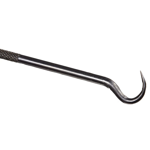 Close-up of hook tool from CatsPaw Mini Hook And Pick Set Chrome-Vanadium 4-Piece Handy Pro Grade High-Strength Heat-Treated Alloy Steel