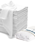 Stack of Lint Free Cotton Cloth Rags For Staining Wood And Cast Iron, Painting, Dusting And Cleaning, Soft 100 Percent Jersey Knit Cotton, Pack Of 14