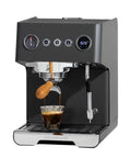 Pro Grade 15 Bar Espresso Machine With Adjustable Pressure And Auto Milk Frother Dual PID Temp Control 550ml Boiler And 57oz Tank Stainless Steel Home Coffee Maker For Cappuccino And Latte front view