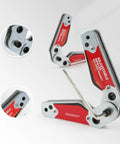 Lockdown Magnetic Welding Jig With Slip Proof Zero Play Adjustment From 20 To 200 Degrees Angle Positioner and Handy Hex Wrench in detail
