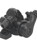 Rear Brake Caliper For Electric Scooters Aluminum Alloy Replacement Part With Beefy Braking Power Black Finish