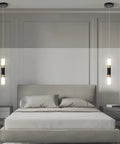 Bedroom with two dimmable pendant light for kitchen island chandelier modern dining room light fixture black and gold hanging lights