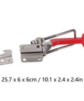 Stainless Steel Toggle Clamp With Adjustable Opening And Plastic Handle For DIY Projects And Your Home Shop Use 900kg Clamping Force