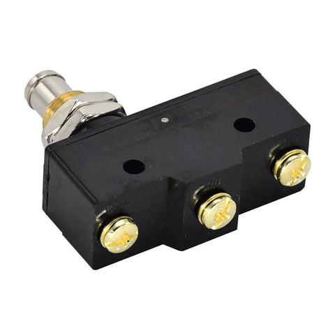 Car Lift Microswitch Snap Action Plunger 25A SPDT Overtravel Up Button Raise For BE2RQ1A4 Power Unit Ideal Replacement Compatible With Benwil Rotary Honeywell And Similar Lift Systems Workhorse Quality, black housing