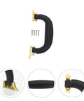 Retro Style Alloy Cabinet Pulls Antique Drawer Handles For Wardrobe Furniture Accessories Vintage Gold Tone Hardware Set 5 Pack