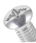 Close-up of metal screw from 6 Pcs Roller Skate Stopper Screws For Quad Skates Replacement Parts With Easy Installation and Brake Accessories