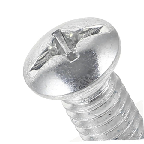Close-up of metal screw from 6 Pcs Roller Skate Stopper Screws For Quad Skates Replacement Parts With Easy Installation and Brake Accessories