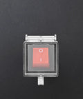 Transparent 2 Inch Button Switch Cover Lock Guard Safety Button Protector For Elevator Power Switches Kid Safe Cover