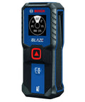 Blaze 65ft Laser Distance Measure with real-time measuring, compact design, and one-button operation for home improvement and pros.