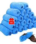 Disposable Shoe Covers 200 Pack 100 Pairs Non Slip Durable Indoor Protect Your Home Floors And Shoes With Elastic Band