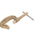 Heavy Duty 300A Welding Ground Clamp Made From Premium Sturdy Brass for secure connections in shipyard welding tasks.