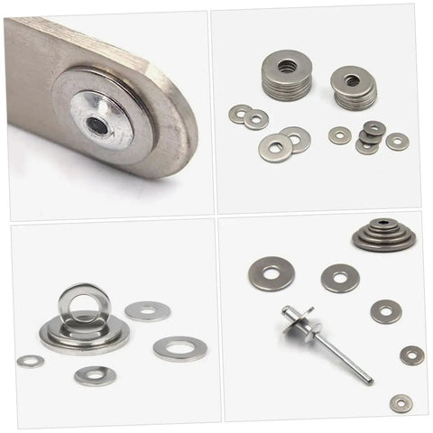 Top Shelf Real Deal 325 Piece Stainless Steel Flat Washer Set With Assorted 1/4 Inch Lock Washers Kit For Smooth Automotive And Industrial Bolt Fastening Applications Today