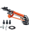 2 Inch Farm Irrigation Sprinkler System With Rotating Spray Gun For Big Lawns And Gardens Easy Setup Watering Kit components