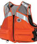 Industrial Mesh Work Vest Hella Breathable Orange Safety Outerwear Top Shelf Utility Layer Solid Frame Heavy Duty Apparel Massive Large Xl Fit Built Tough For Trades And Job Sites, featuring open front design and breathable mesh.