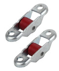Sliding Window Pulley Roller Set 10 Pieces Durable Stainless Steel With Base For Cabinets And Doors Silent Jam Free Plastic Wheel 12mm Wide For Smooth Sliding Windows And Cabinets Includes Mounting Hardware