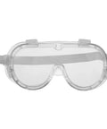 Tough As Nails Safety Goggles Featuring Antifog Coating And Impact Resistant Lenses designed for construction work with clear lenses.