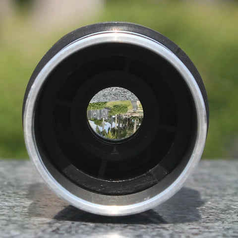 View through a 10mm Telescope Eyepiece 1.25 Inch Ultra Wide 62 Degree Field Of View Aspheric Lens With Fully Multi Coated Optics.