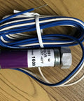 Knockout Quality Flame Detector Sensor For C7027A And C7027A1031 Units, featuring blue and white wires, compact, heavy-duty design.