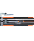 Top view of 25 Inch Manual Tile Cutter For Ceramic And Porcelain Tiles With Tungsten Carbide Cutting Wheel Removable Scale Free Bag