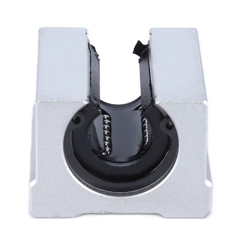 Rock Solid Linear Ball Bearing Slides Sbr16uu 16mm aluminum slide bearing unit with inner roller mechanism for smooth operation.