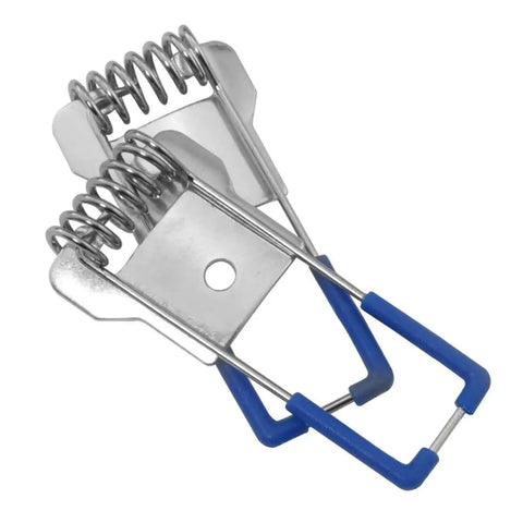 Lawsen Spring Clips Recessed Lighting 40Pcs Spring Clip with blue grips for secure downlight mounting in ceilings.