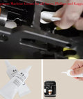 Applying Food Grade Silicone Coffee Machine Lubricant 5 Gram Tube Fits Saeco Philips Gaggia on espresso machine part