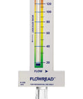 FlowRead R-320 Acrylic Flow Meter For 2 Inch ID Pipe, 20 To 120 GPM Range, UV Screen Scale, Outdoor Safe, Energy Saving