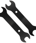 Two Pack Pro Grade Replacement Grinder Wrench Set For Popular Die Grinders, Durable OEM Style Wrench Compatible With 4287 Type 101, 4287 220 Type 101, DW887 Type 3 And More, Fits Multiple Grinder Models For Quick Maintenance, showing two black wrenches