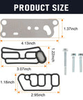 Beefed Up VTEC Solenoid Gasket Filter Kit For Acura RDX 2013 2014 2015 And Honda Accord Crosstour 3.5L V6 Engine sizes