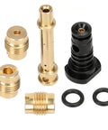 Carburetor Rebuild Kit Jet Kit For Predator 212cc 196cc Honda GX160 GX200 Baja Warrior MB200 CT200U BT200X Go Kart Engine Mini Bike Non Hemi 036in 037in 038in Jet Kit with brass jets and tube.