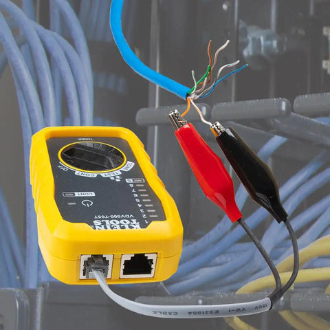 Wire Tracer Tone Generator And Probe Kit For Ethernet Telephone Coax Video And Data Cables RJ45 RJ11 RJ12 close-up