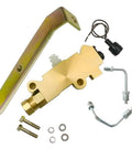 Heavy Duty Brass Brake Proportioning Valve For Disc Front And Drum Rear Setup Mount Bracket And Connector Kit Compatible With Chevy Classic Car And Truck Replace 172 1353 components with brackets and connectors.
