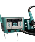 Pro Grade Soldering Iron Station And Hot Air Rework Tool 1500W With Digital Display Lead Free For Phone PCB Repair