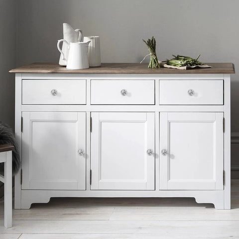 White cabinet with Flower Shaped Cabinet Knobs 8 Pack In Brushed Satin Nickel For Drawers Dressers And Closets, view with decor.