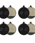 8 Pcs brake pads compatible with GXL V2 Apex Apex XL XR Ultra electric scooter, semi metallic and resin disc pads